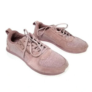 𝅺vionic Remi  Comfort Sneakers Side Zipper Mauve Pink 7.5